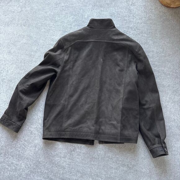 $1,300 Remy Leather Men’s Martin Brown Jacket - Picture 8 of 8